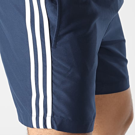 Adidas Originals - HK7328 Pantaloncini da bagno a fascia blu navy