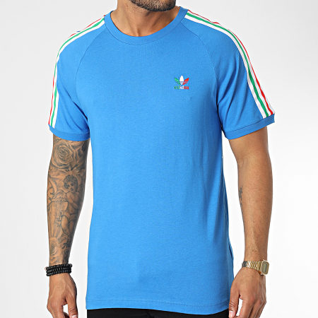 Adidas Originals - Tee Shirt A Bandes HK7423 Bleu