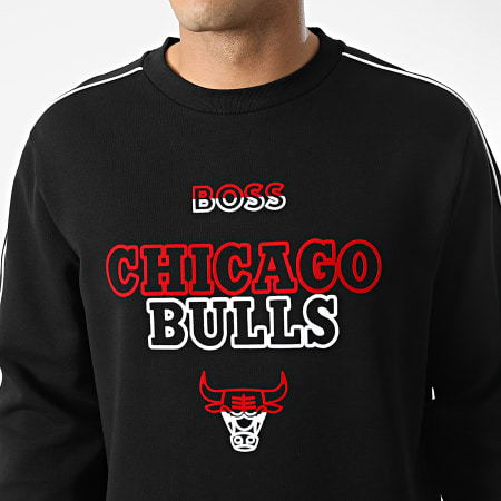 BOSS - Felpa girocollo 50477351 Chicago Bulls Nero