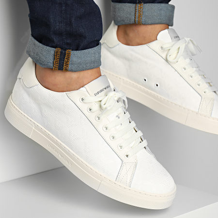 Emporio Armani - X4X316-XM741 Sneakers color bianco sporco