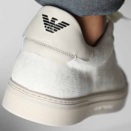 Emporio Armani - X4X316-XM741 Sneakers color bianco sporco