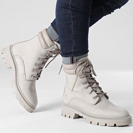 Timberland - Boots Femme Cortina Valley 6 Inch Waterproof A5NAQ Taupe Nubuck