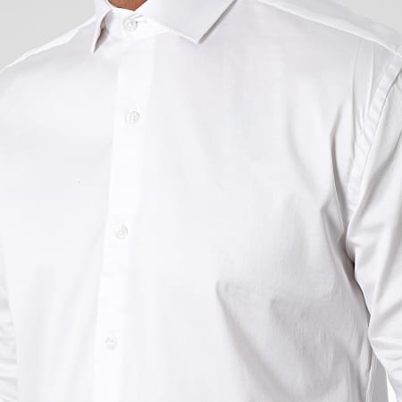 Zelys Paris - Camisa Manga Larga Y3642 Blanca