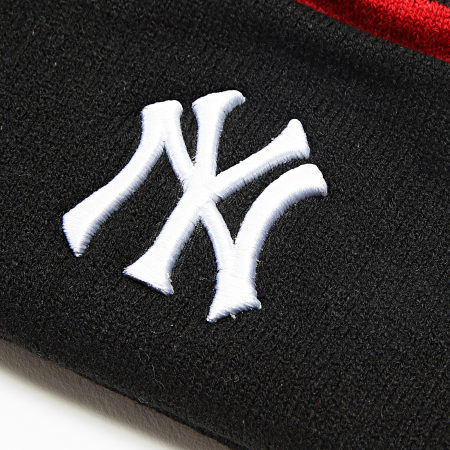 '47 Brand - Bonnet Pompom New York Yankees Noir Rouge