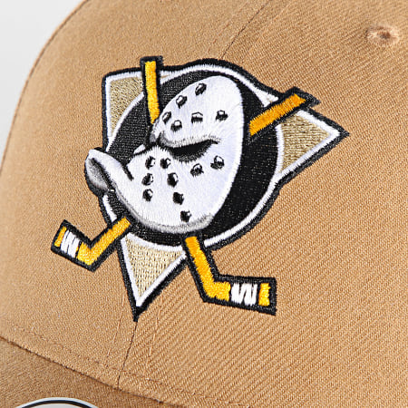 '47 Brand - Cappello cammello NHL Anaheim Ducks