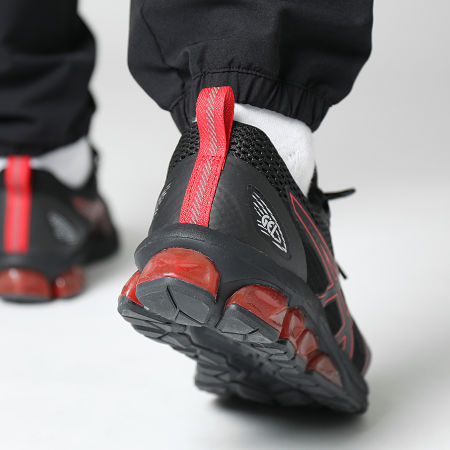 Asics - Sneakers Gel Quantum 1201A682 Nero Rosso Allarme