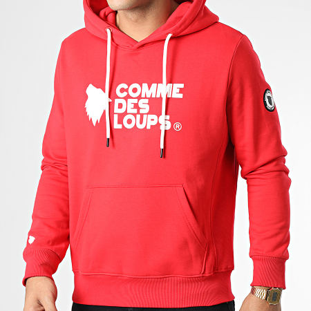 Comme Des Loups - Rio Hoody Rosso