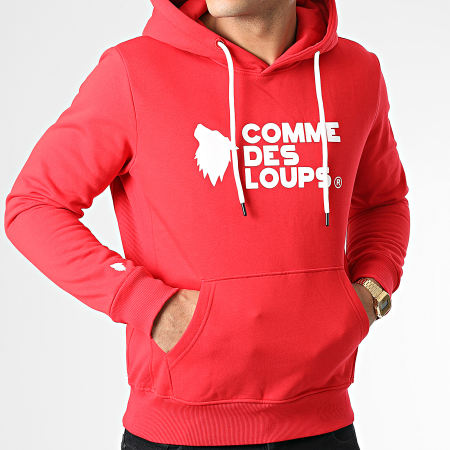 Comme Des Loups - Rio Hoody Rosso