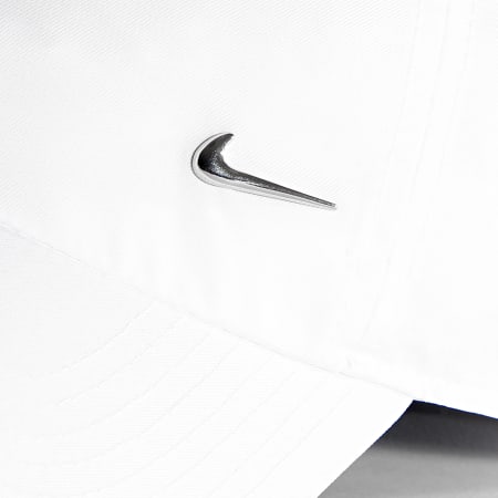 Nike - Casquette Swoosh Logo Blanc