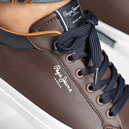 Pepe Jeans - Sneakers Kenton Court PMS30839 Marrone
