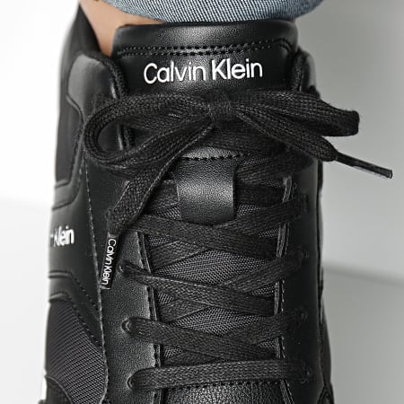 Calvin Klein - Baskets Low Top Lace Up Mix 0248 Black