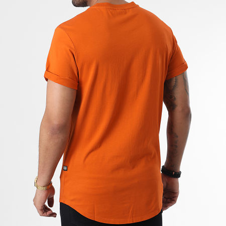G-Star - Tee Shirt Oversize Compact Jersey D16396 Orange