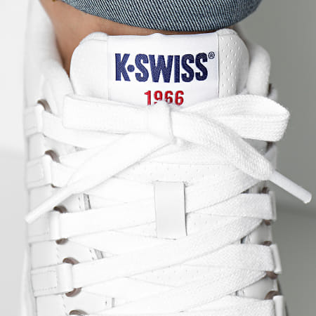 K-Swiss - Sneakers Cannon Court 07254 Bianco Bianco