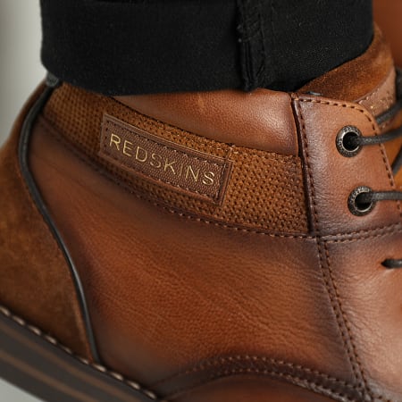 Redskins - Zapatos Elec NS9312P Cognac Navy