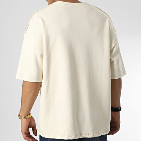 Berry Denim - Tee Shirt Oversize Large F22209 Beige