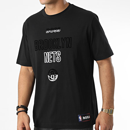 BOSS - Tee Shirt 50477424 Brooklyn Nets Noir