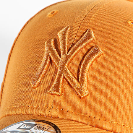 New Era - Casquette Fitted 39Thirty League Essential New York Yankees Orange