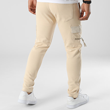 Uniplay - Pantaloni cargo beige OTB-1