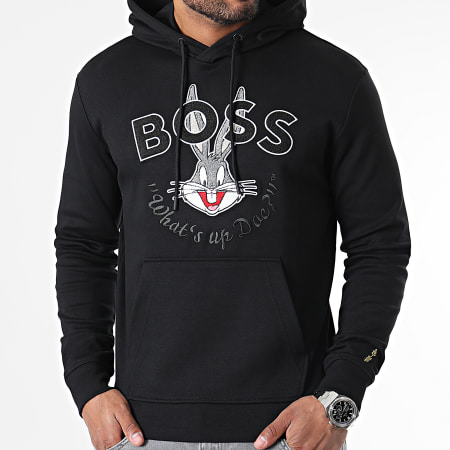 Sudadera con capucha Looney Tunes 50486315 Negro