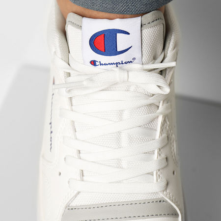 Champion shoes white high top clearance