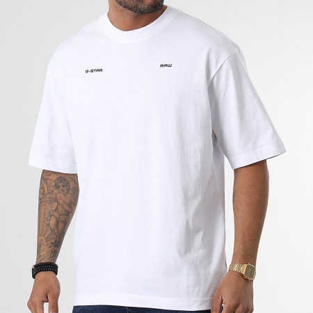 G-Star - Tee Shirt Boxy Base D21188-4561 Blanc