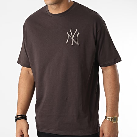 New Era - Tee Shirt New York Yankees 60297779 Marron