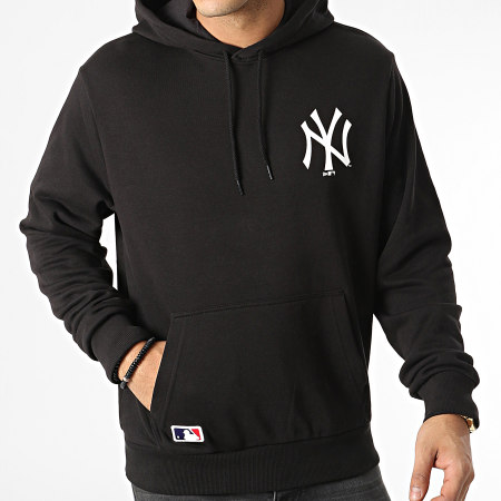New Era - Sudadera con capucha New York Yankees Essentials Negra