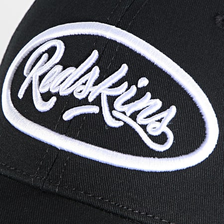 Redskins - Gorra con logotipo Negro