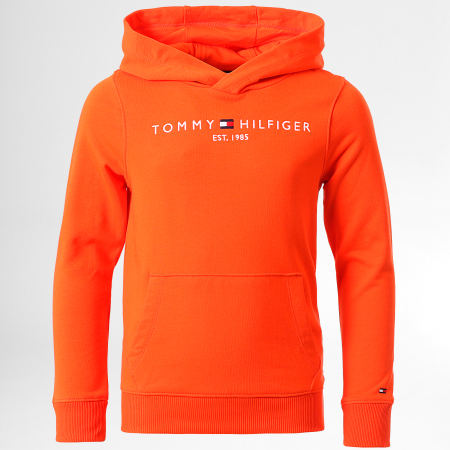 Sudadera tommy naranja best sale