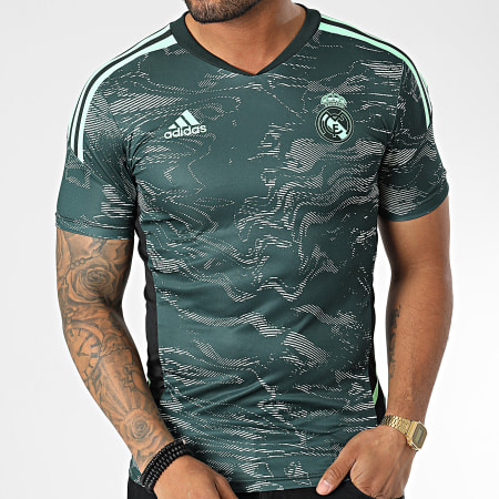 adidas Camiseta cuello pico Real Madrid Condivo 22 Verde oscuro