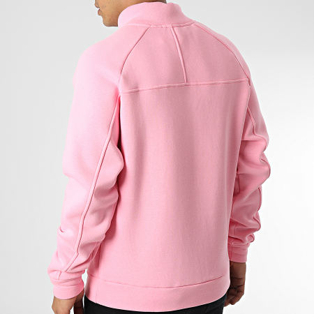 ADJ - Sweat Col Zippé Rose