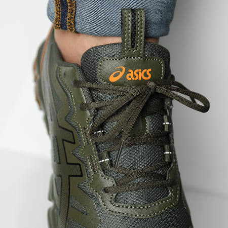 Asics - Sneakers Gel Quantum 90 1201A064 Olive Canvas Black