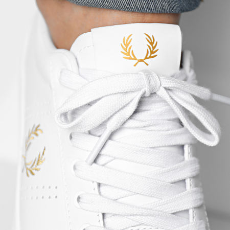 Fred Perry - Baskets B721 Leather FPB4321 White