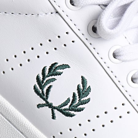 Fred Perry - B721 Leather Zapatillas FPB4321 Blanco