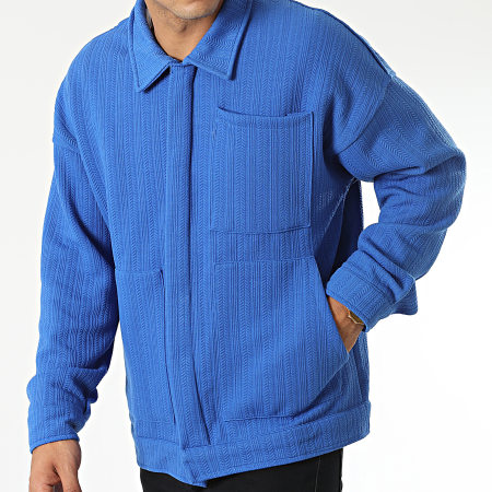 Ikao - Camicia a maniche lunghe LL726 blu reale
