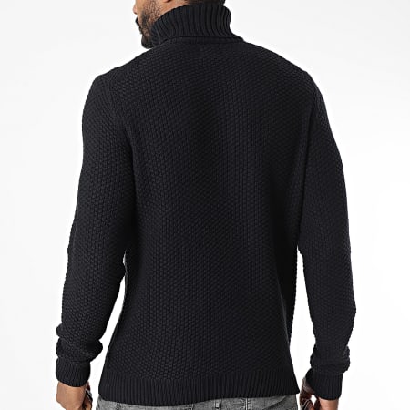 Only And Sons - Pull Col Roulé 22022595 Noir