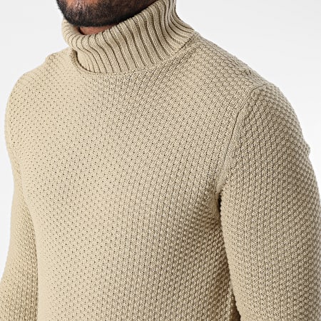Only And Sons - Jersey de cuello alto 22022595 Beige