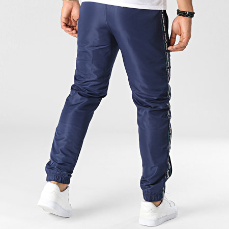 Sergio Tacchini - Meridiano 39732 Pantalones de chándal con banda azul marino