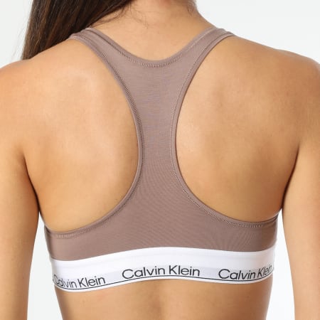 Calvin Klein - Sujetador de mujer QF7044E Taupe