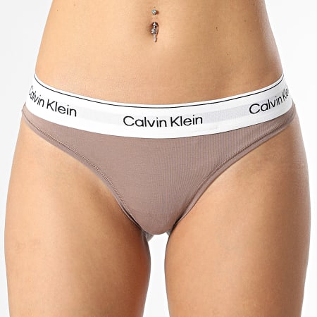 Calvin Klein - Infradito donna QF7050E Taupe