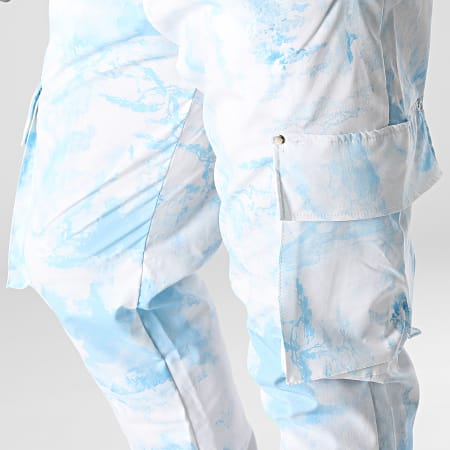 PANTALÓN CARGO – AZUL CIELO