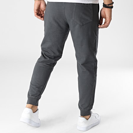 KZR - Pantalones de chándal D9141 Gris antracita