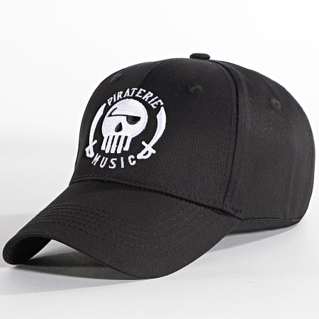 Piraterie Music - Cappello con logo classico nero