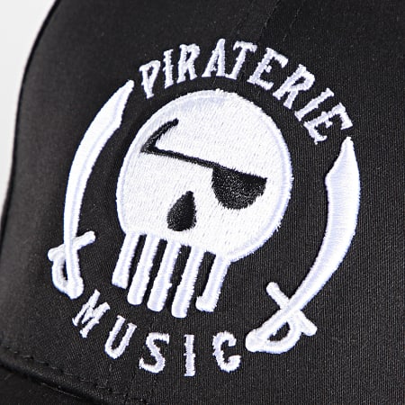 Piraterie Music - Casquette Classic Logo Noir