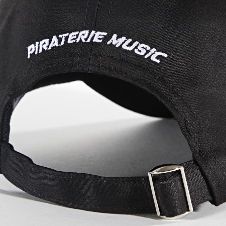 Piraterie Music - Casquette Skull Black Eyes Noir