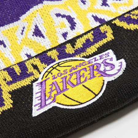 Mitchell and Ness - Bonnet Double Take Los Angeles Lakers Violet Noir