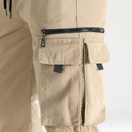 LBO - Regular Fit Pantalones cargo 2664 Beige