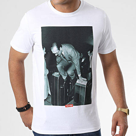 Luxury Lovers - Tee Shirt Chirac Metro Blanc