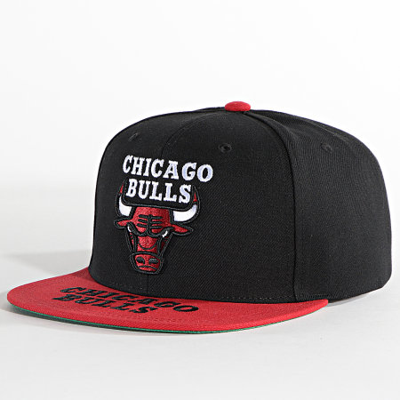 Mitchell and Ness - Gorra Logotipo Chicago Bulls Negro