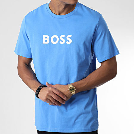 BOSS - Tee Shirt 50491706 Bleu